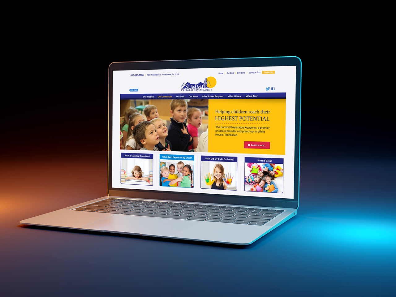 Professional child care services