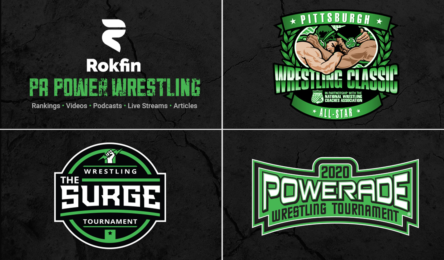 PA Power Wrestling Logos