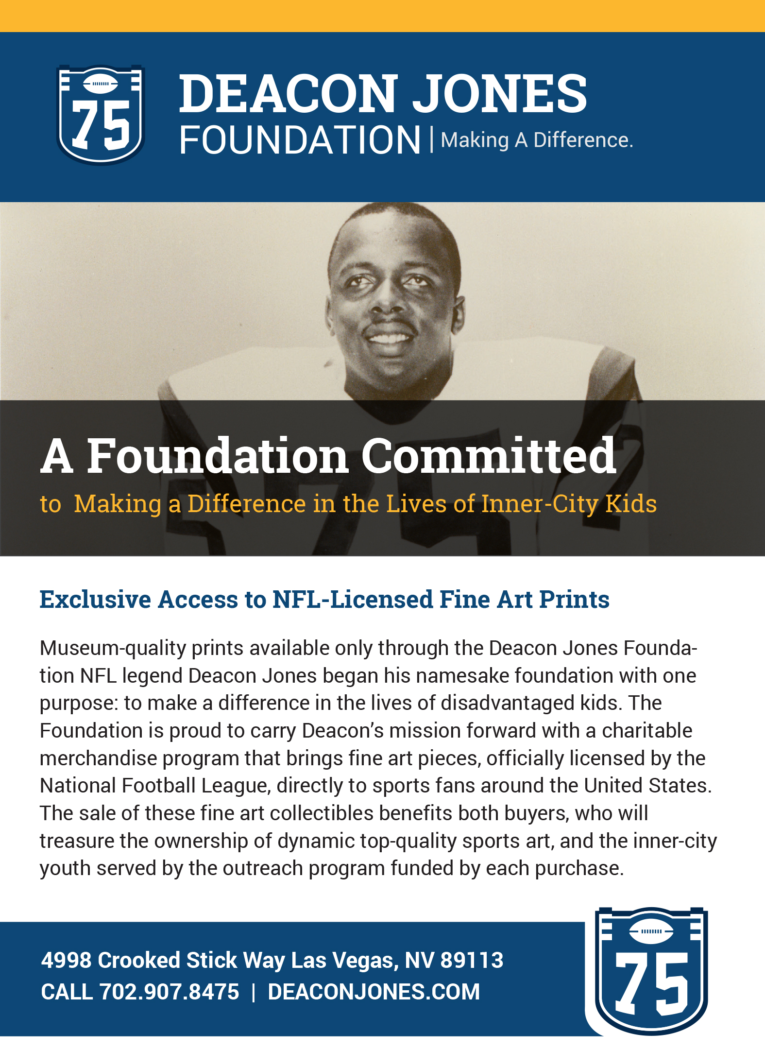 Deacon Jones Foundation — Image 11