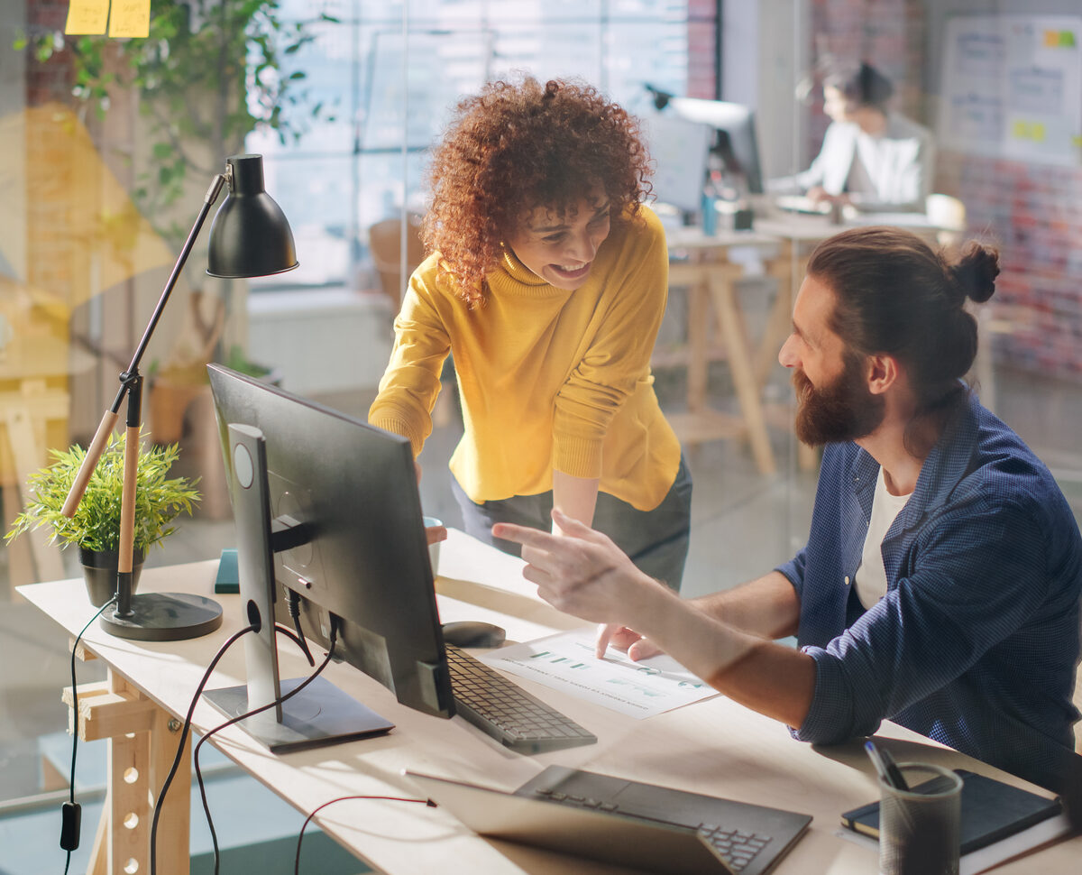 Agency team using AI tools in their day-to-day work
