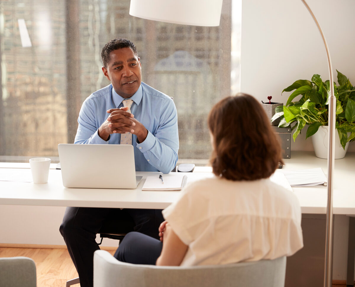 Consultant walking an owner through a prioritized AI plan