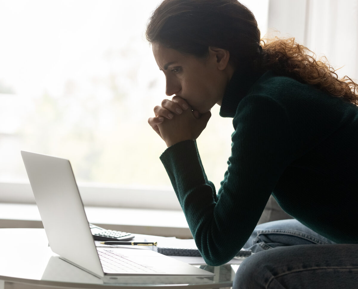 Overwhelmed owner surrounded by competing AI tool options